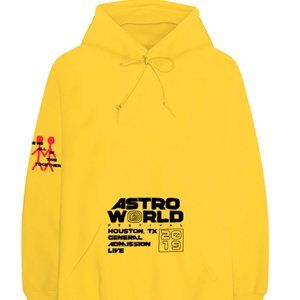 Travis Scott Official Souvenir Hoodie Gold